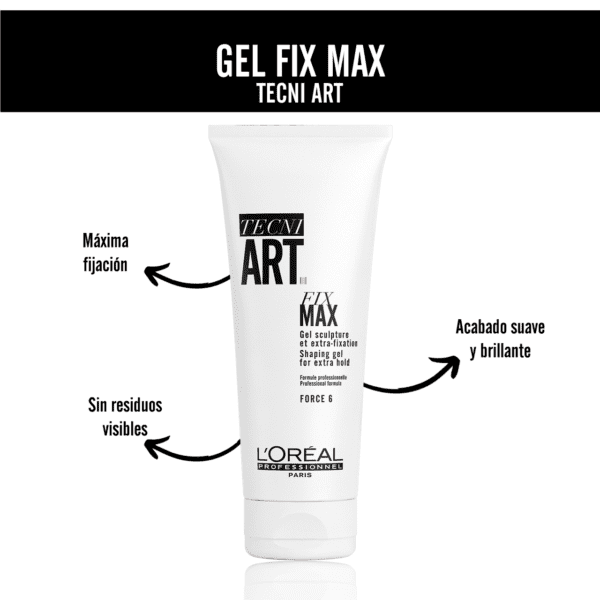 Gel Fix Max Tecni.art 200ml - Imagen 2