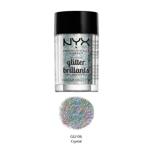 Brillo Facial y Corporal Glitter - CRYSTAL 06 NYX